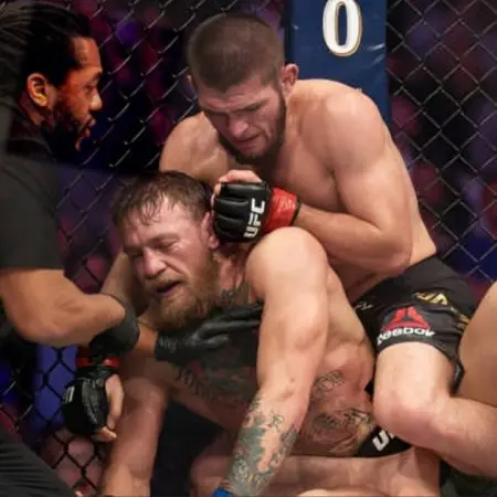 Video – UFC release new footage of Khabib Nurmagomedov spitting on Conor McGregor, hurling insults after win