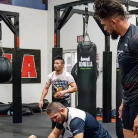 Khabib Nurmagomedov’s newest student: Johnny Walker