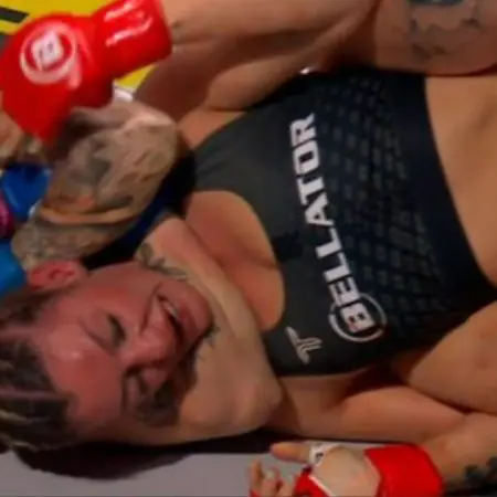 Sara Collins scores epic upset, submits Leah McCourt in opening round – Bellator: London Highlights