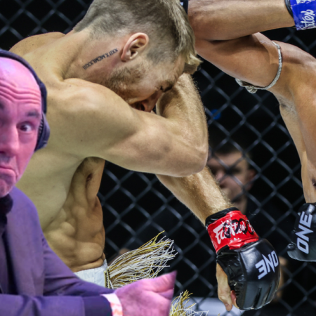 Joe Rogan Thrilled with Superlek’s Muay Thai Knockout “Oh my God perfect elbow” for the World Title
