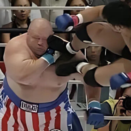 Minowaman vs. Butterbean: 200 lb difference in This MMA Freakshow (and We Loved It)