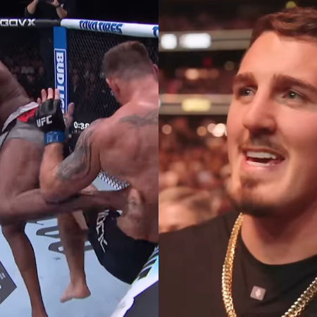 Ringside Rivalry: Tom Aspinall’s Intense Reaction to Jon Jones vs. Stipe Miocic Showdown