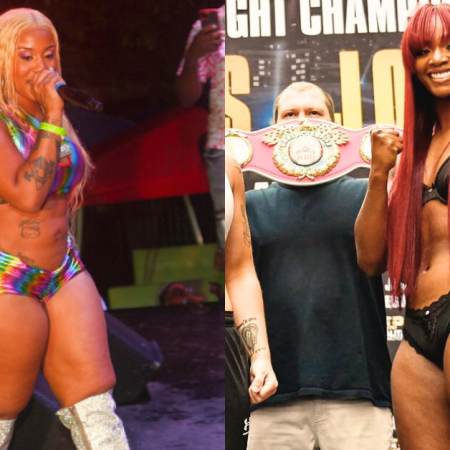Boxer Claressa Shields Drops Musician Jhonni Blaze in Fiery Sparring Session
