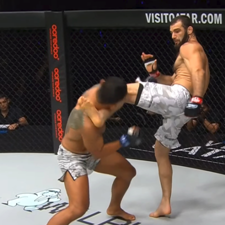 Shamil Erdogan Finishes Aung La N Sang Quickly With a Head Kick Knockout – ONE 171 Results